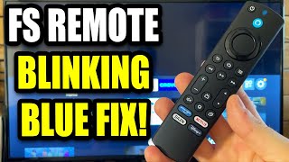 How to Fix Fire Stick Remote Blinking Blue But Not Working  Full Guide [upl. by Keslie]