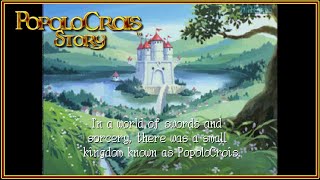 PoPoLoCrois Story PS1PSX  Prologue  No commentary [upl. by Holihs]