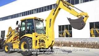 LTMG 25 Ton Backhoe Excavator Loader 4x4 Wheel BLT388 Backhoe Loader with Factory Price [upl. by Neumann347]