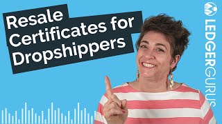 How to EASILY Get a Resale Certificate for Dropshipping [upl. by Stead]