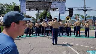 The 2nd Div Marine Corps Band  God Bless America [upl. by Noicpecnoc152]