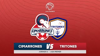 📹🐏  Cimarrones vs Tritones  Liga Premier  Jornada 6 [upl. by Aneek942]