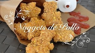 Nuggets de Pollo con Rebozado Crujiente  Como hacer Nuggets de Pollo  Nuggets de Pollo Thermomix [upl. by Ylesara]