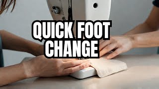 How to Change a Singer Sewing Machine Foot Best Tutorial [upl. by Bartholomeus]