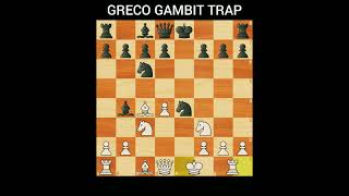 Greco Gambit Trick to WIN Fast  Italian Game Trap 🔥 [upl. by Ezechiel]