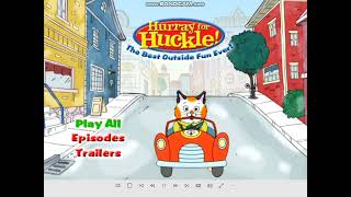 Hurray for Huckle The Best Outside Fun Ever 2009 DVD menu walkthrough [upl. by Ydnarb]