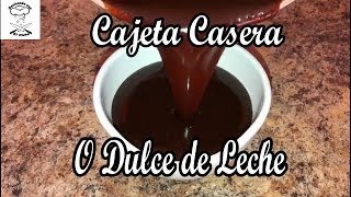 Cómo Hacer Cajeta Casera o Dulce de Leche [upl. by Ahtelahs971]