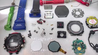 Whats inside a GPRB1000 GPS RANGEMAN series GShock watch [upl. by Sharity]