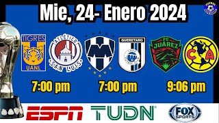 LIGA MX  JORNADA 4 PARTIDOS ADELANTADOS [upl. by Riddle]