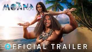 Live Action MOANA – TRAILER 2024 Dwayne Johnson Zendaya  Disney [upl. by Assed]