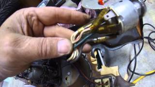 Hillman Hunter GT timber dash and instruments  wiring loom connection [upl. by Brogle996]