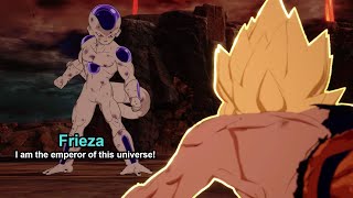 DRAGON BALL Sparking ZERO What If Frieza Defeated Super Saiyan Goku On Namek [upl. by Sharity552]