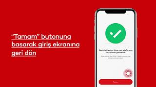 Akbank Mobile giriş yapmak için şifre oluştur [upl. by Concettina]