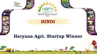 MANAGE  Agri Film Festival  Haryana Agri Startup Winner  Hindi  Ajay and Manoj  HARYANA [upl. by Owen495]