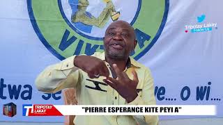 Pierre Esperance kite peyi a  Fedenl Monchery denonse konplo Pierre pou asasinen kèk moun pal [upl. by Raff]