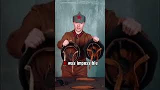 How the Soviet Army Adapted a Helmet to Wear with Ushanka Hat in World War II [upl. by Atiuqal]