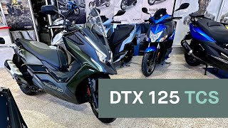 PRUEBA LA MOTO KYMCO DTX 125 TCS EN ZARAGOZA [upl. by Nagap]