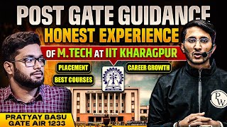 Honest Experience of MTech at IIT Kharagpur  Placement Best Courses Career Growth [upl. by Etnovaj701]