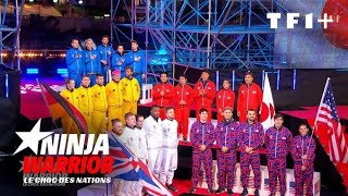 L’entrée des Équipes sur le parcours du Choc des Nations  Ninja Warrior [upl. by Teddman542]