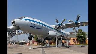 Technik Museum Speyer Transportflugzeug Antonov An22 [upl. by Rothstein]