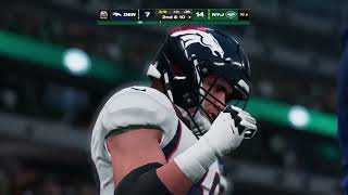 Jets verse broncos Madden 24 [upl. by O'Rourke]