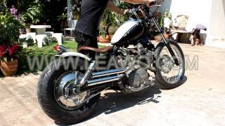 Yamaha Virago 750 Old School [upl. by Baalbeer384]