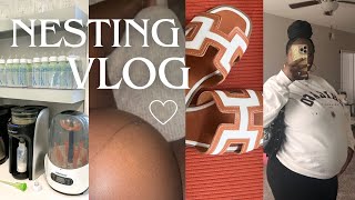 NEST WITH ME Pt2  37 Weeks Pregnant  Cleaning amp Sterilizing Bottles  Workouts amp Hauls  VLOG [upl. by Einaeg]