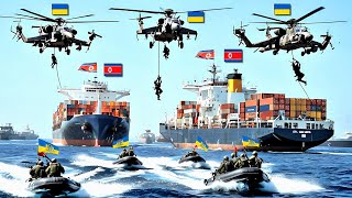 2 North Korean cargo ships carrying 800 tons of ammunition to Russia destroyed by Ukraine [upl. by Alliuqal]