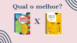 Caderno de estudos da lei seca X Vade Mecum qual comprar [upl. by Kathye623]