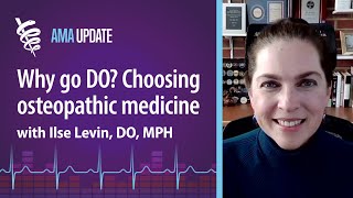 DO vs MD osteopathic or allopathic medical school with Ilse Levin DO [upl. by Atinrev]