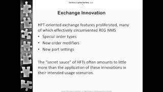 Haim Bodek  HFT is an Artificial Industry  TradeTech 2013 Reg NMS [upl. by Tony]