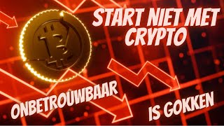 Start niet met crypto dit is waarom [upl. by Aleek413]