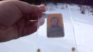 HONUS WAGNER T206 BASEBALL CARD FOR SALE ON YOUTUBE OPEN TO OFFERS STARTING AT 1000000 NO RESERVE [upl. by Ivers]