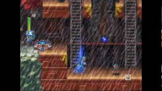 Mega Man X6  Rainy Turtloid Perfect Run [upl. by Salguod489]