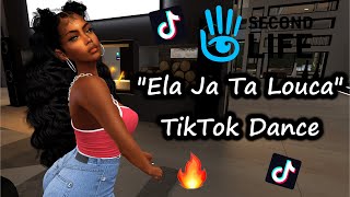 TikTok quotEla Ja Ta Loucaquot TikTok Dance Animation for Second Life [upl. by Mickelson]