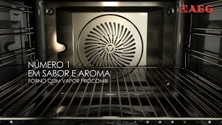 AEG Funções do forno a vapor ProCombi [upl. by Fair926]