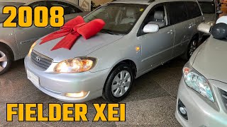 TOYOTA FIELDER XEI 2008 Será que vale a pena Avaliação completa [upl. by Idnib330]