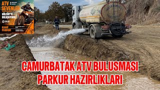 ÇAMURBATAK GÖLCÜK ATV ETKİNLİĞİ HAZIRLIKLARI PART1 [upl. by Llennehc578]