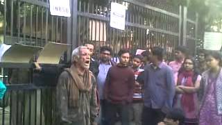 Vidrohi in front of MHRD [upl. by Ataner]