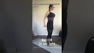 Day 170 Chloe Ting Transformation amp Weight Loss Challenge 2023 Motivation 💚 part 3 [upl. by Jessica]