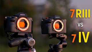 Sony A7IV vs Sony A7RIII  The Best For VIDEOGRAPHY  Features Test and Comparison [upl. by Bette]