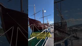 Visito la réplica de la Carabela la Pinta que descubrió América Vídeo completo en mi canal [upl. by Hewie]