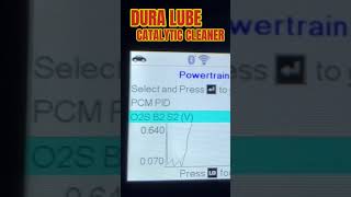 DOES DURA LUBE CATALYTIC CONVERTER CEANER WORK Full video on my channel shorts youtubeshorts [upl. by Ahtabat509]