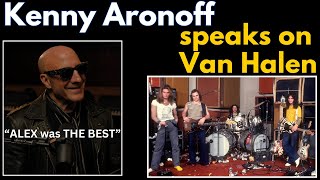 Drummer Kenny Aronoff speaks on Van Halen quotAlex Was The Bestquot  Sunset Sound Roundtable [upl. by Otreblif]