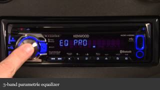 Kenwood Excelon KDCX696 CD Receiver Display and Controls Demo  Crutchfield Video [upl. by Branca]