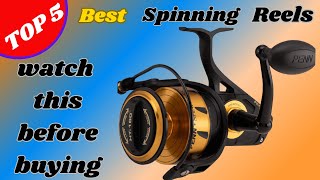 top 5 Best Spinning Reels 20232024 Spinning Reels 2023 Buying Guide [upl. by Cyndy857]