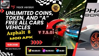 Asphalt 8 v750i Unlimited Money  Mod Apk Free Download  in 2024  RedZoneGamerz115 asphalt8 [upl. by Lorien]