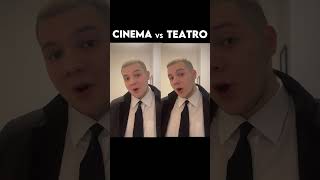 Cinema Vs Teatro 🎭🤪 artesagaz cinema teatro shots [upl. by Banebrudge]