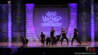 World Hiphop Championships 2012  The Crew Gold medalist [upl. by Inalem]