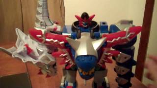 Deluxe Blizzard Force Megazord Review [upl. by Naihtsirc]